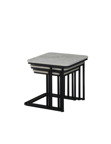 Mesa Centro Javari Set de 3 - Mesas de Centro Modernas