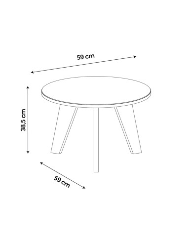 Mesa Centro España - Mesa de Centro Moderna con Tapa Espejo