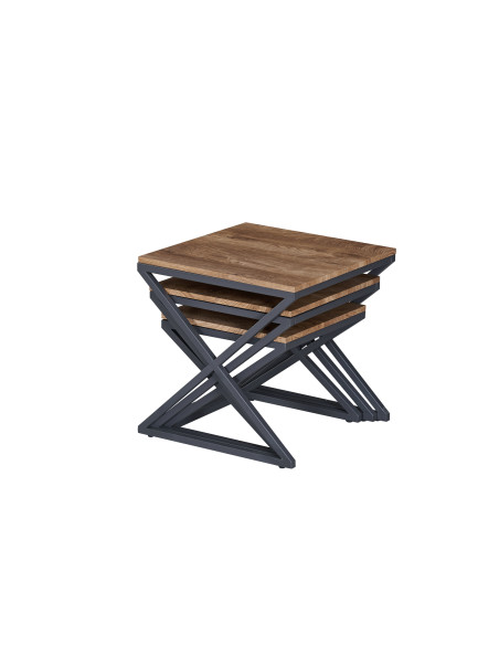 Mesa centro Acará set de 3