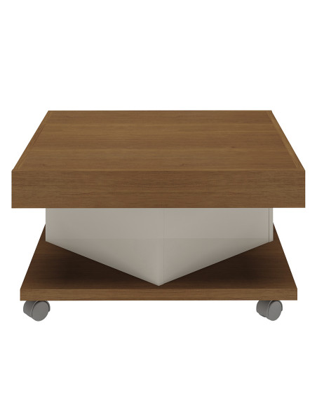 Mesa centro Sahara café-beige