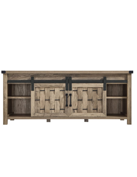 Mesa centro 2 puertas Vinh café