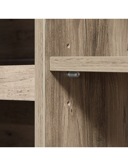 Mesa centro 2 puertas Vinh café