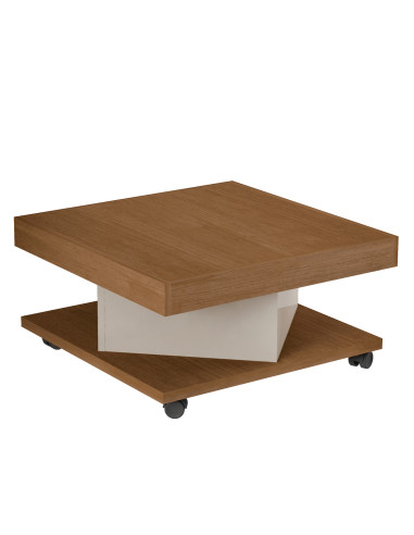 Mesa centro Sahara café-beige