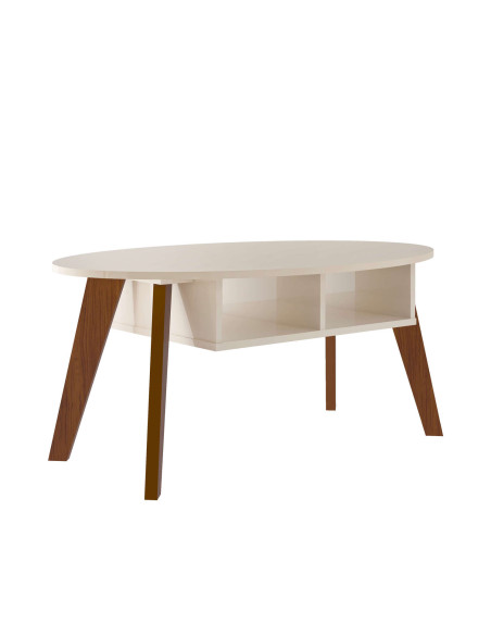 Mesa centro Diva blanco