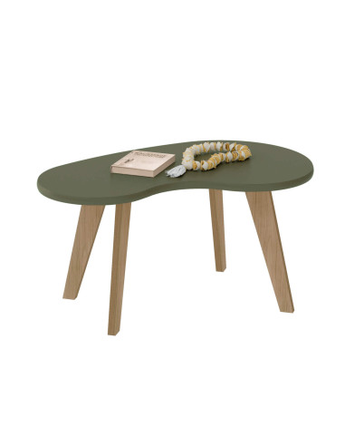 Mesa de Centro Orgánica Menta - Estilo Moderno y Funcional