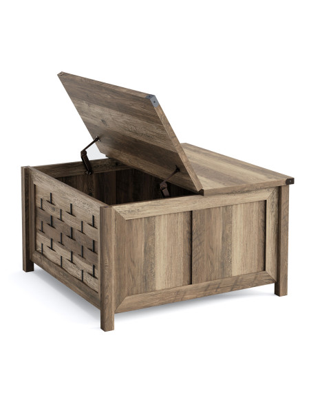 Mesa centro baúl Vinh café