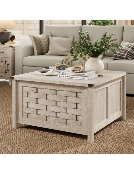 Mesa centro baúl Vinh gris