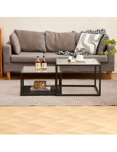 Mesa centro Soria set de 2 2