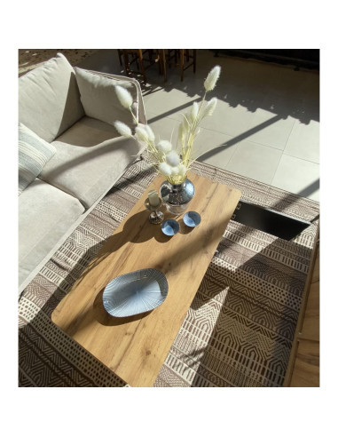 Mesa Centro Soren - Mesa de Centro Moderna para Living