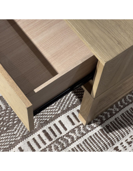 Mesa centro Philip 2 cajones