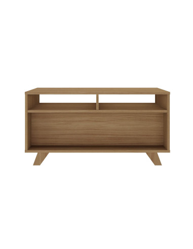 Mesa Centro Trama 91x50x46.5 cm 2 Cajones Acabado Ratán