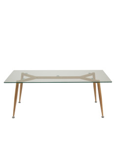 Mesa centro vidrio Mlm-160310 120x60x45