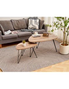 Mesa centro Zamora set de 2