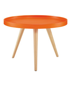Mesa lateral Corinto naranjo
