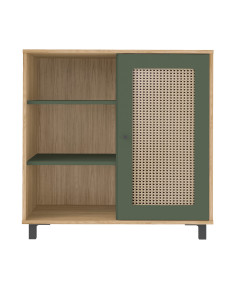 Buffet 1 puerta Charlotte Roble-Menta