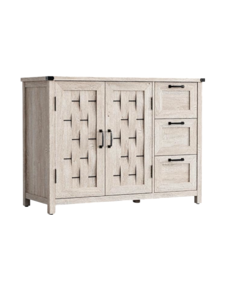 Buffet 3 cajones 2 puertas Vinh gris