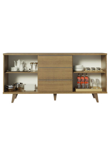 Buffet 3 Cajones 2 Puertas Salerno - Mueble de Comedor Moderno