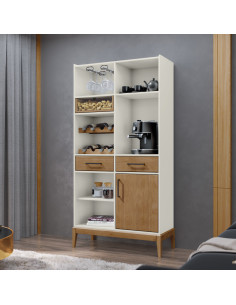 Vitrina 3 cajones 1 puerta Milao bar 2