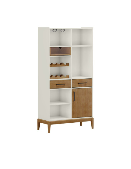 Vitrina 3 cajones 1 puerta Milao bar