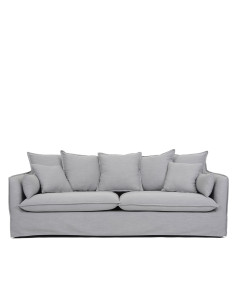 Sofá 3 cuerpos Hobart gris