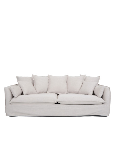 Sofá 3 cuerpos Hobart natural