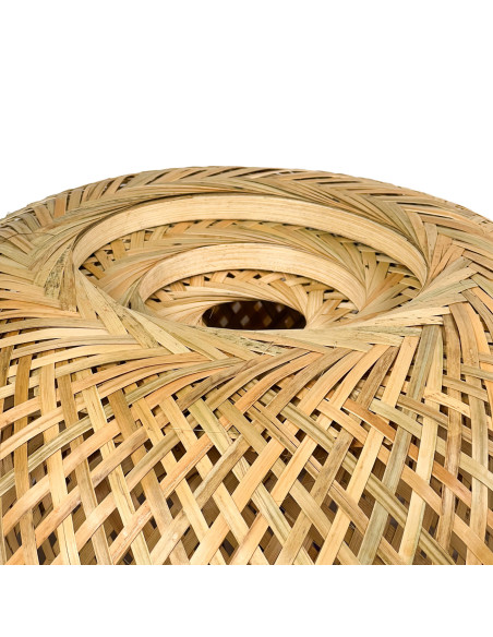 Pantalla de Bambú 38x20cm - Iluminación Natural y Elegante