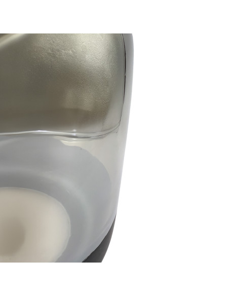 Florero base negra 15cm