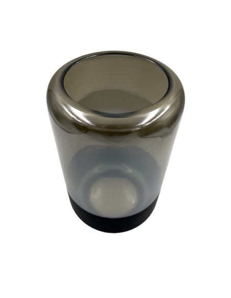 Florero base negra 15cm