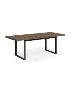 Mesa reunión Lindon 220x91x77 café