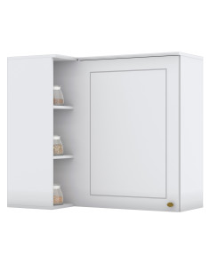 Aéreo Esquinero Americana Blanco 94cm - Mueble de Cocina