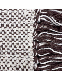 Alfombra Tejida Bicolor 160x230cm - Decoración para Living 2