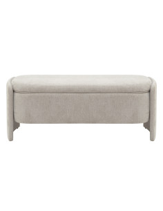 Banqueta con almacenaje Orsay gris
