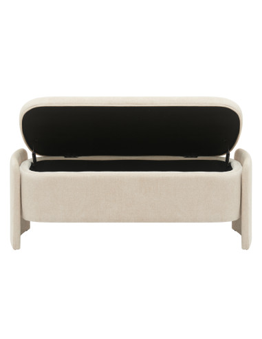 Banqueta con almacenaje Orsay beige