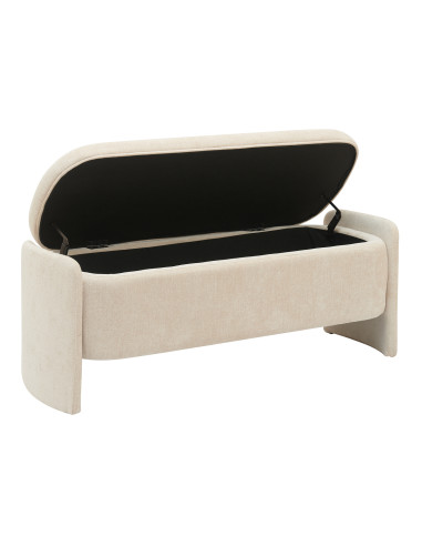 Banqueta con almacenaje Orsay beige