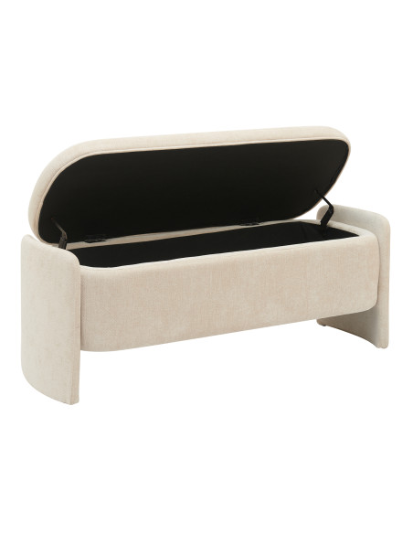 Banqueta con almacenaje Orsay beige
