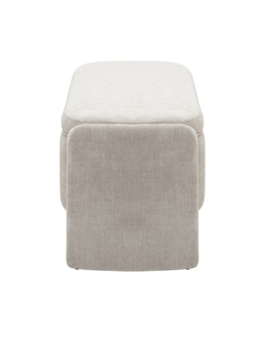 Banqueta con almacenaje Orsay gris