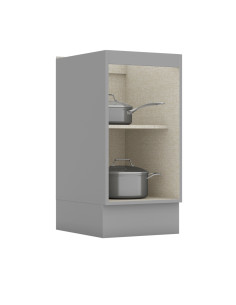Base Cocina Americana Gris 40 cm - Mueble de Cocina 2