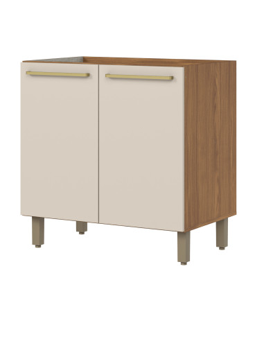 Base Cocina Requinte 2 Puertas 80 Cm - Mueble de Cocina