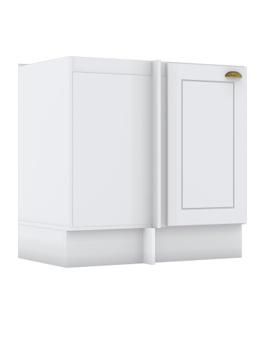 Base Esquinero Americana Blanco 1 Puerta 84cm - Mueble Cocina