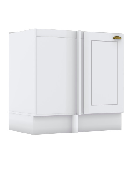 Base Esquinero Americana Blanco 1 Puerta 84cm - Mueble Cocina