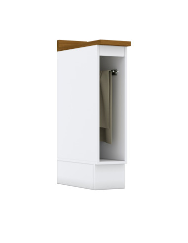 Base Toallero Americana Blanco 20x82x50 cm - Mueble de Cocina