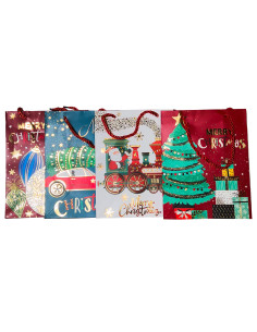 Bolsa navidad 26x30x10cm surtido