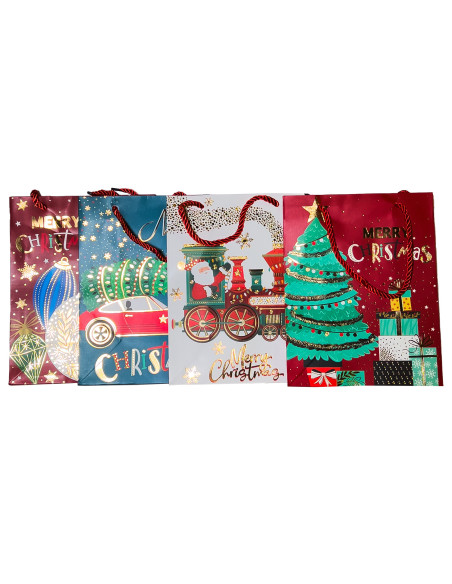 Bolsa navidad 26x30x10cm surtido