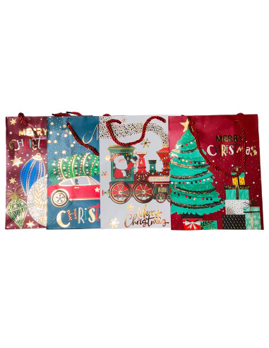 Bolsa navidad 30x39x12cm surtido