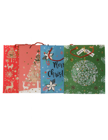 Bolsa navidad 18x23x10cm VRA surtido