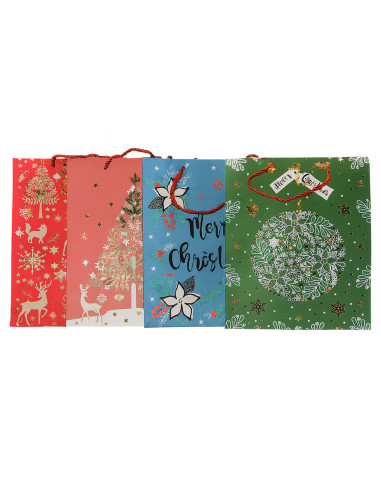 Bolsa navidad 30x39x12cm VRA surtido