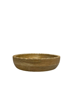 Bowl Madera Deco 20x20x5cm - Elegante y Funcional