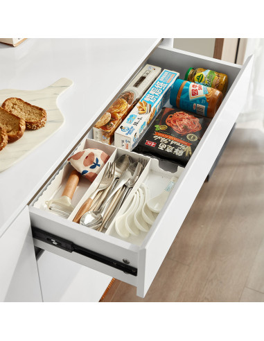 Buffet 1 cajón 4 puertas Eland blanco