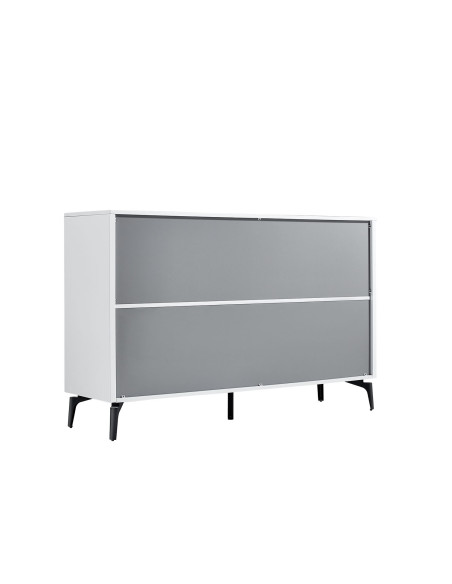 Buffet 1 cajón 4 puertas Eland blanco