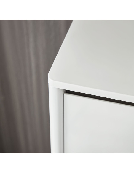 Buffet 1 cajón 4 puertas Eland blanco